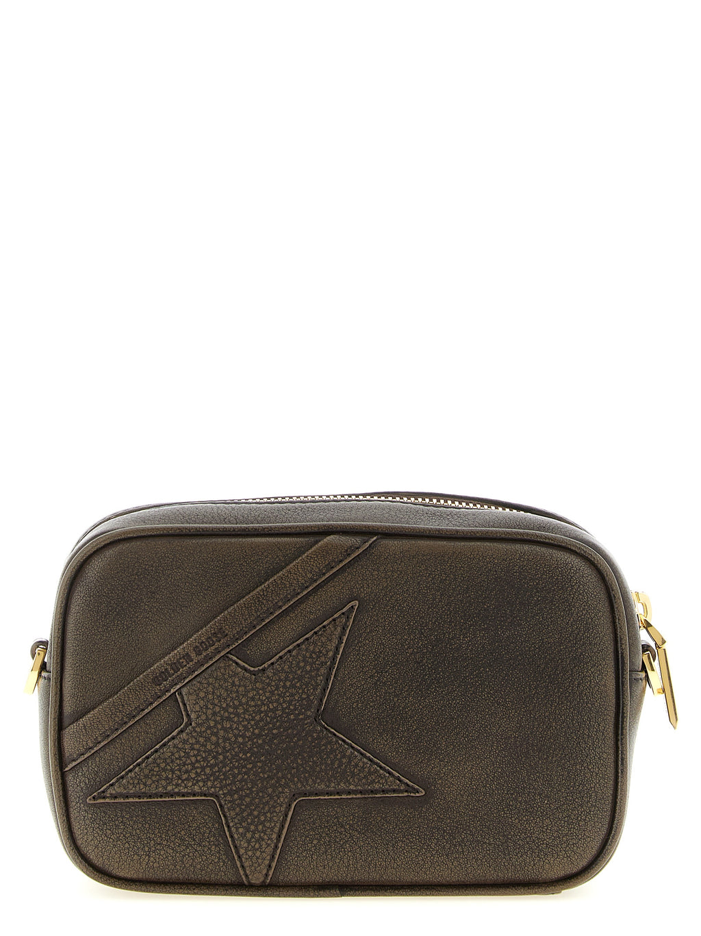 Golden Goose Brown Cowhide Clutch Bag