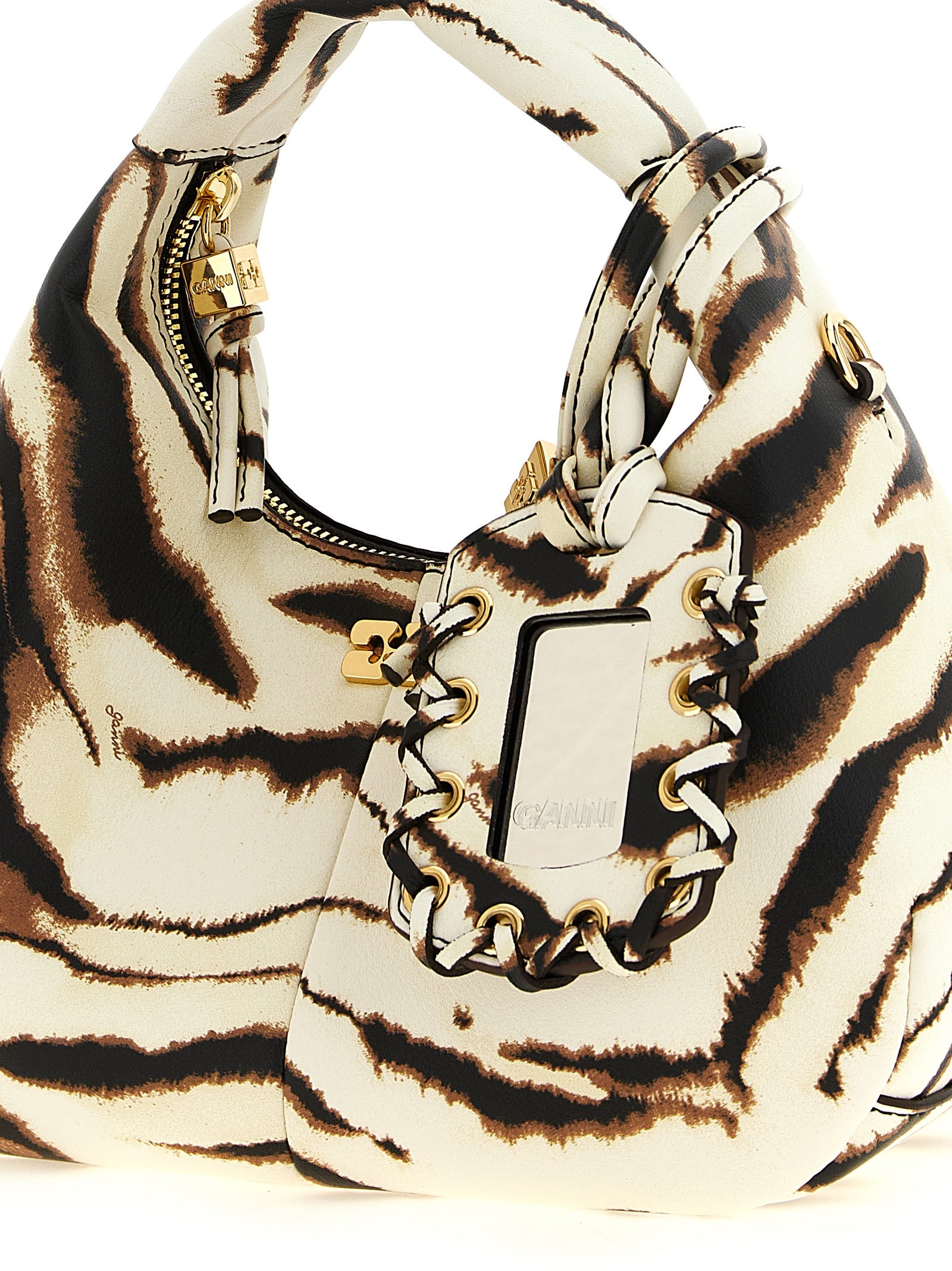 Ganni Multicolor Polyester Handbag