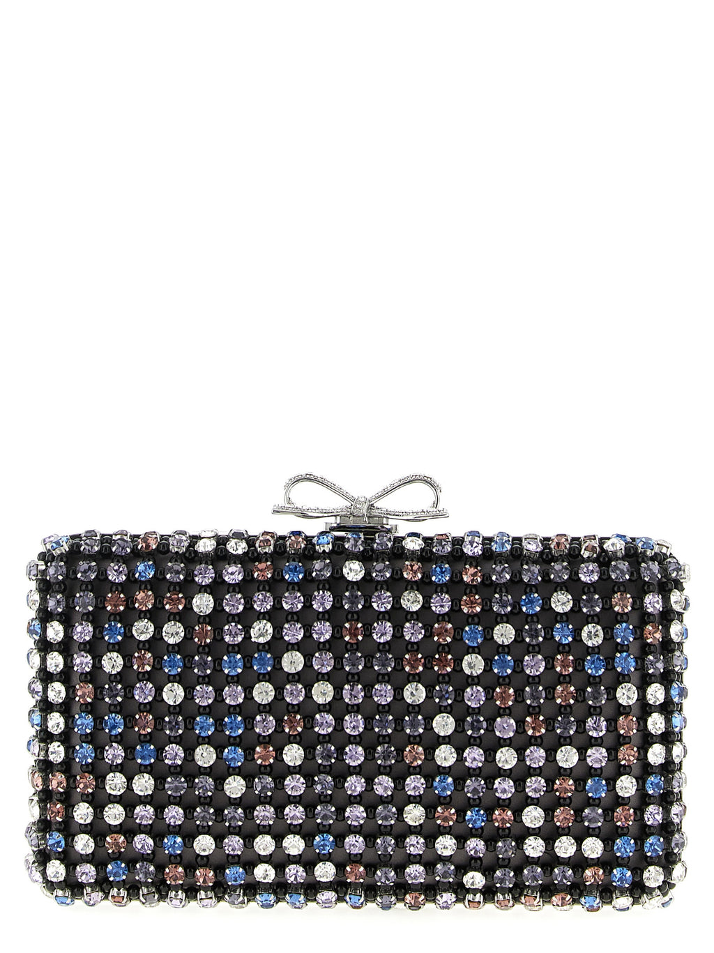Self-Portrait Multicolor Polyester Clutch Bag