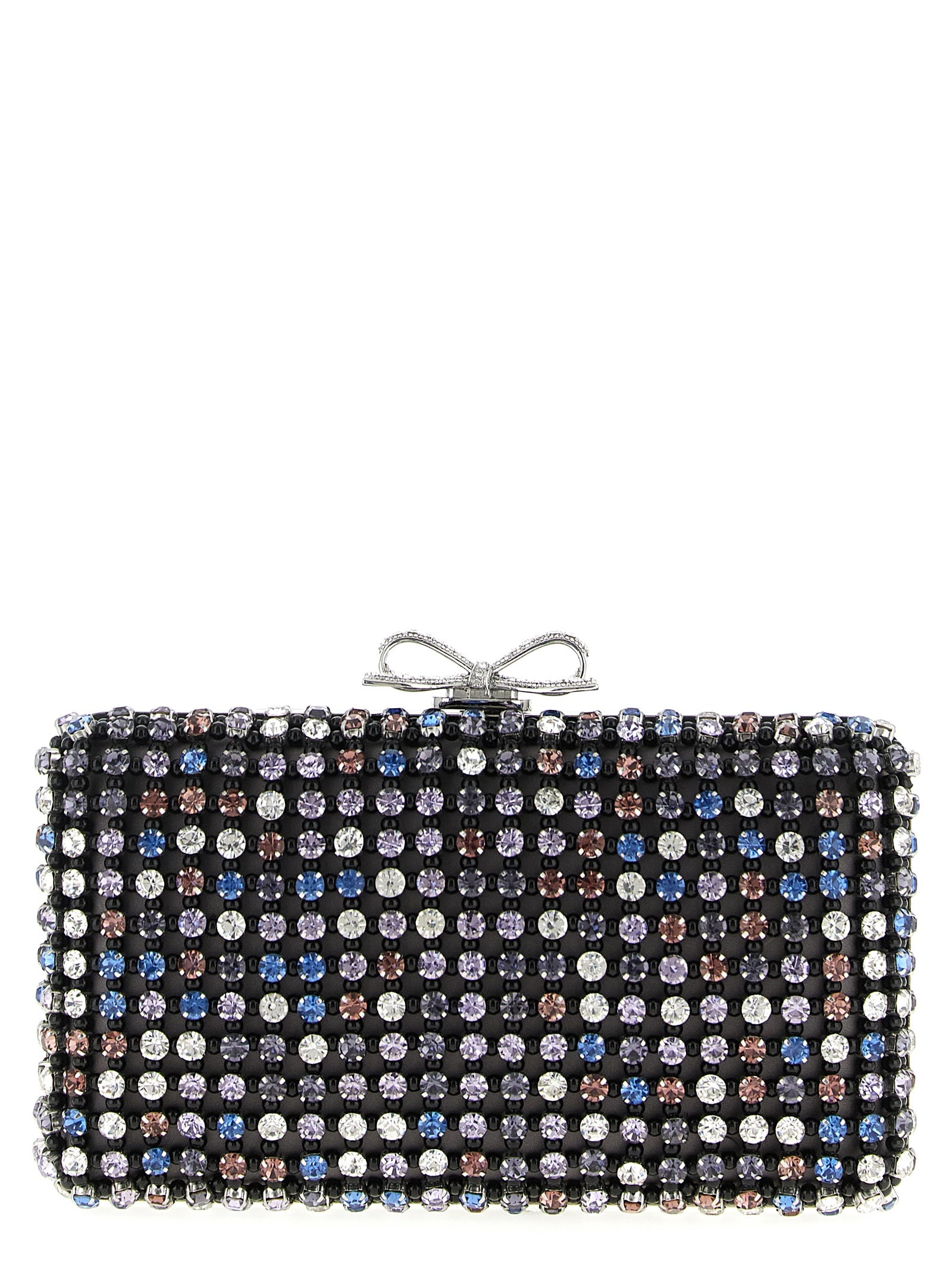 Self-Portrait Multicolor Polyester Clutch Bag