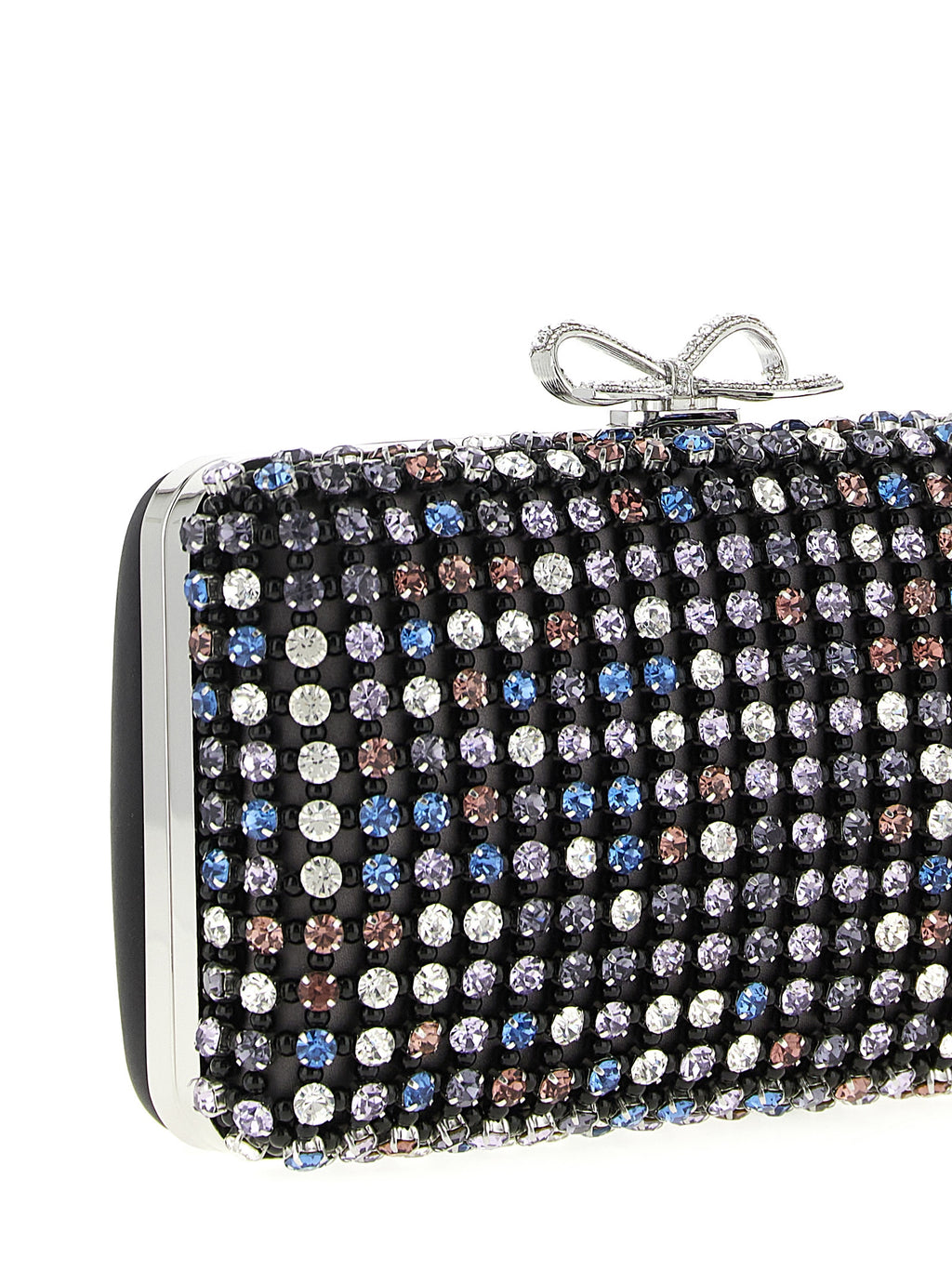 Self-Portrait Multicolor Polyester Clutch Bag