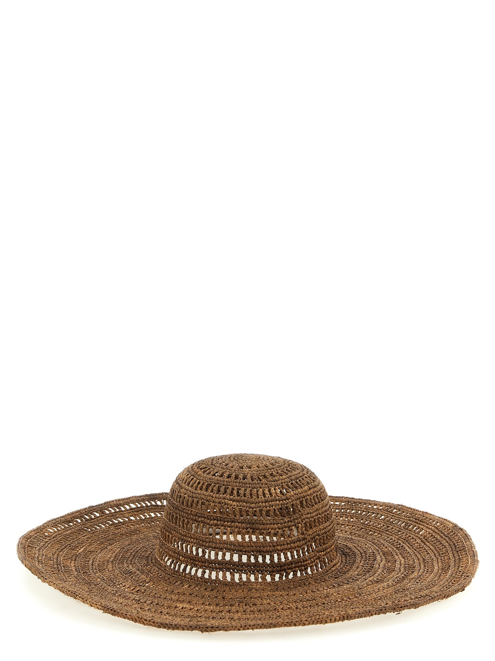 Ibeliv Brown Raffia Sunhat