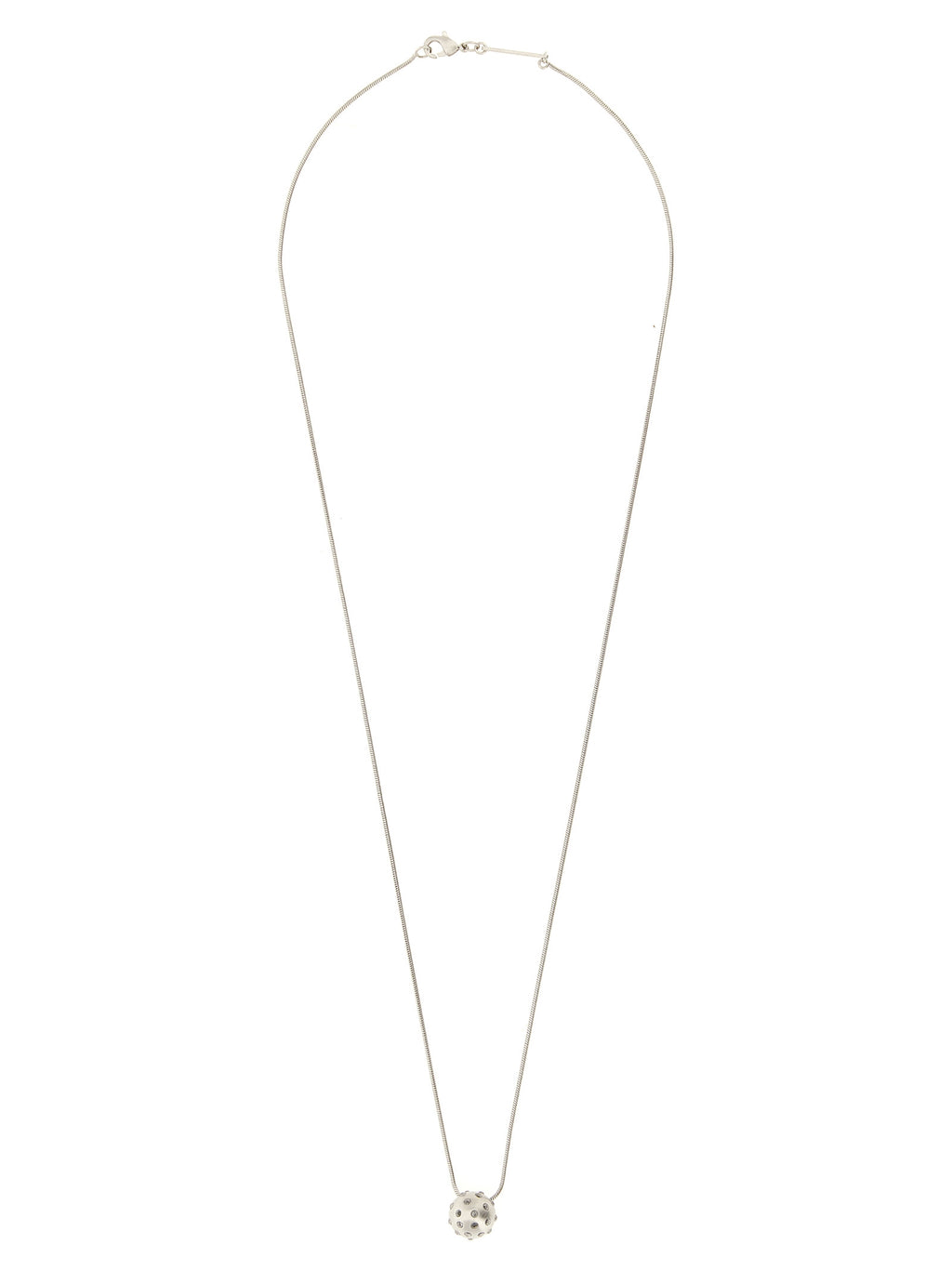 Rick Owens Silver Brass Necklace