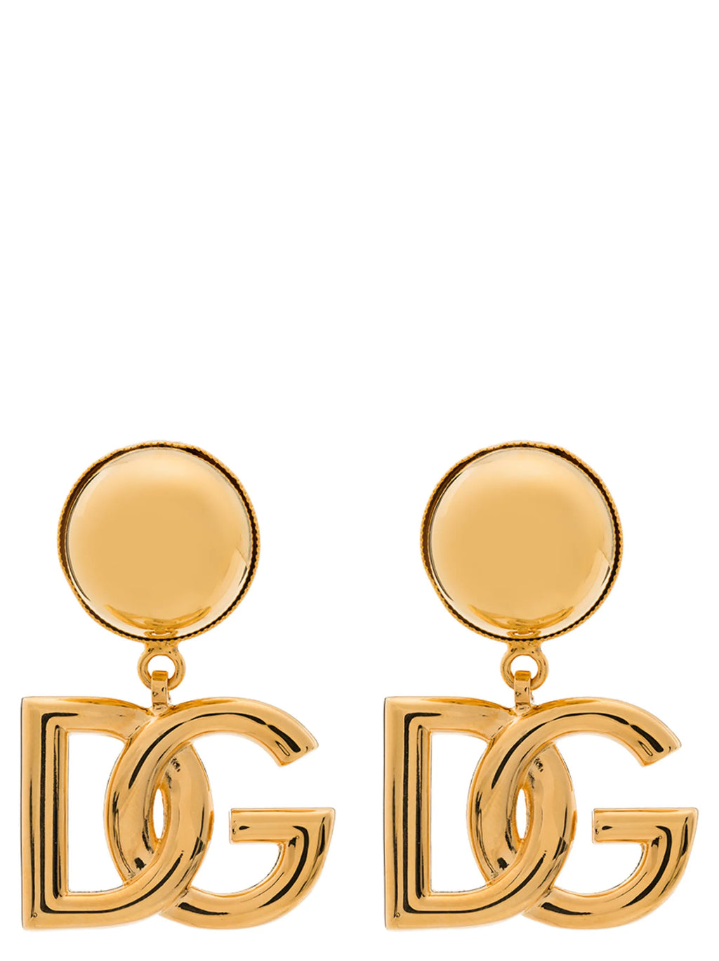 Dolce & Gabbana Gold Brass Earrings