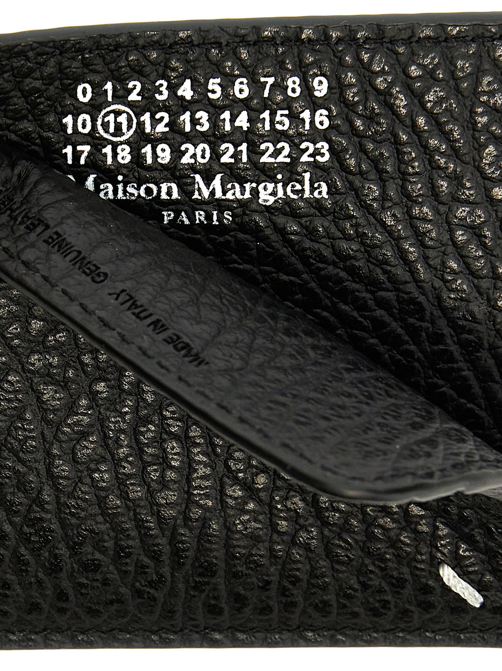 Maison Margiela Black Calfskin Cardholder