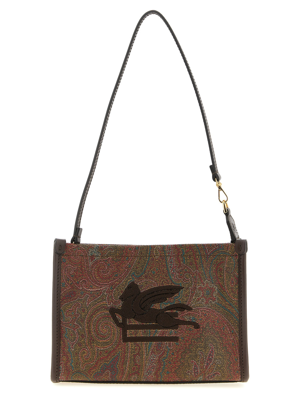 Etro Multicolor Cotton Clutch Bag