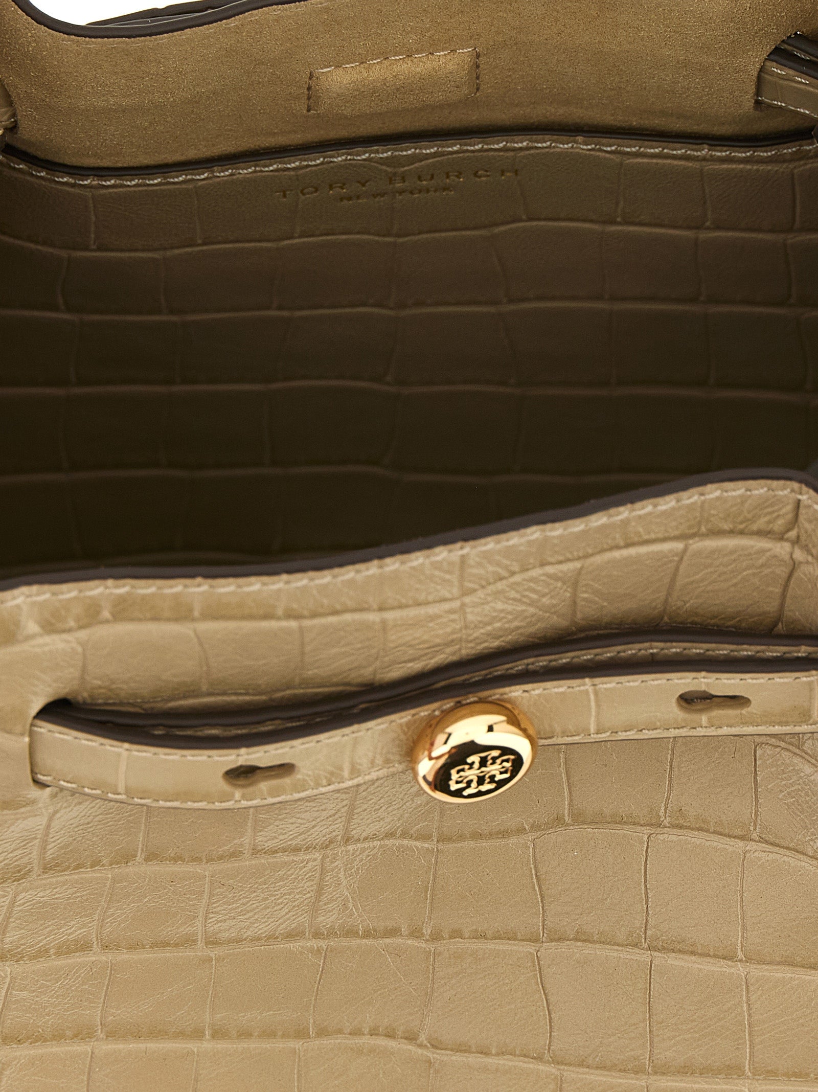 Tory Burch Beige Cowhide Shoulder Bag
