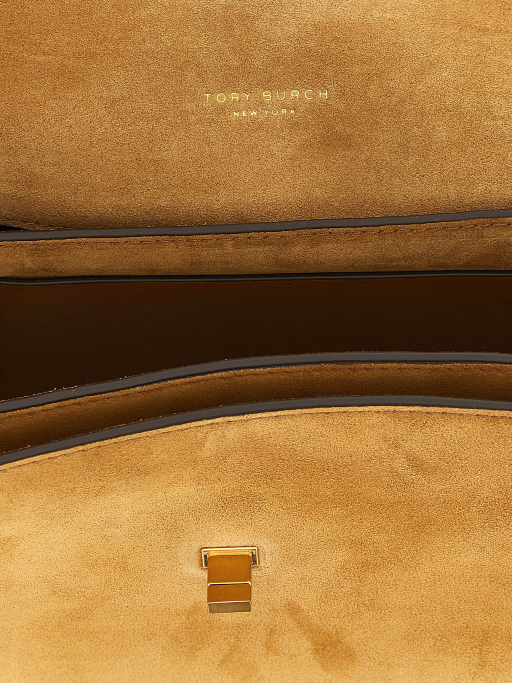 Tory Burch Brown Calfskin Shoulder Bag