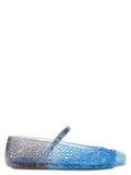 Jimmy Choo Blue Plastic Ballet Flats