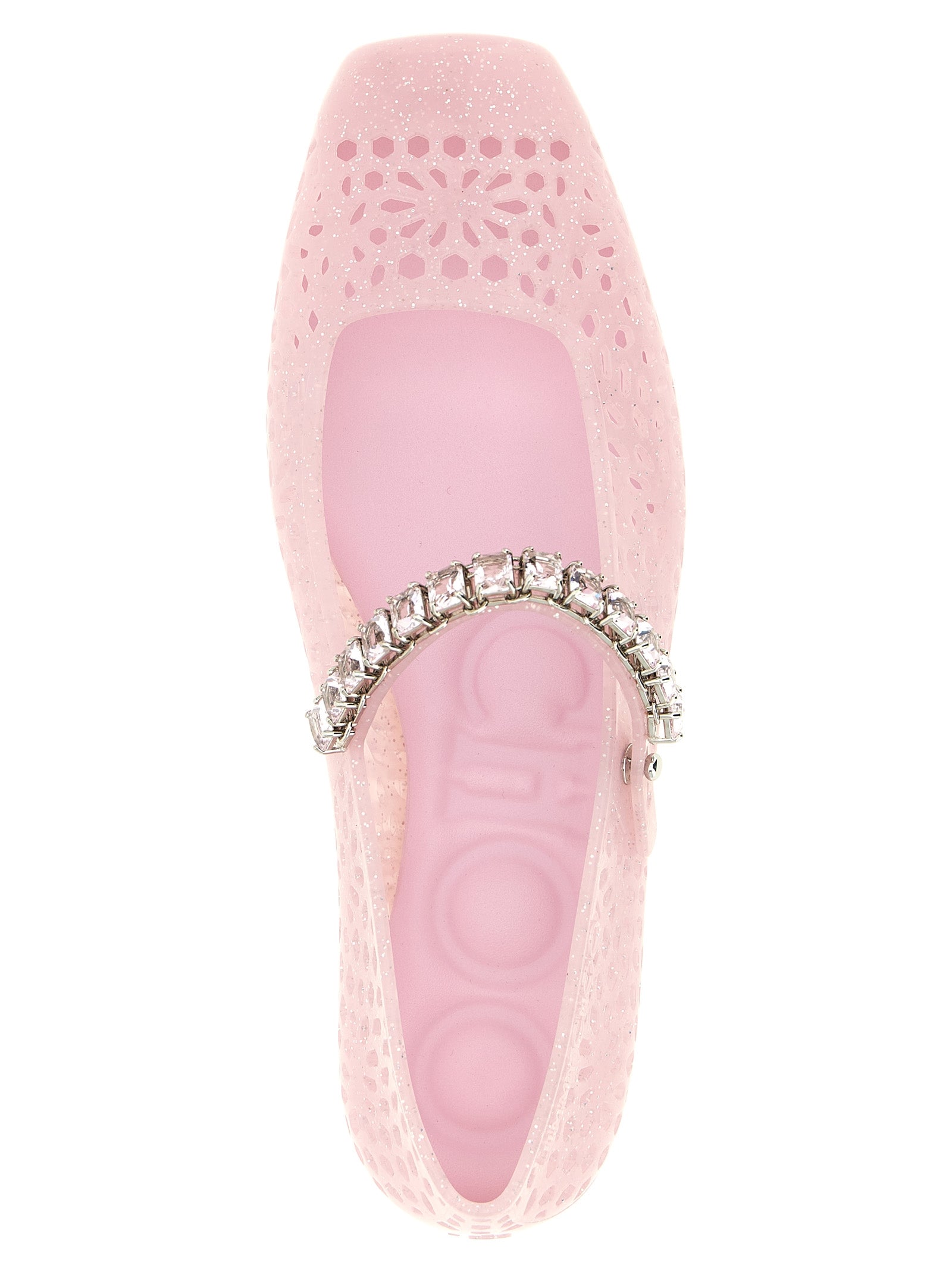 Jimmy Choo Multicolor Plastic Ballet Flats