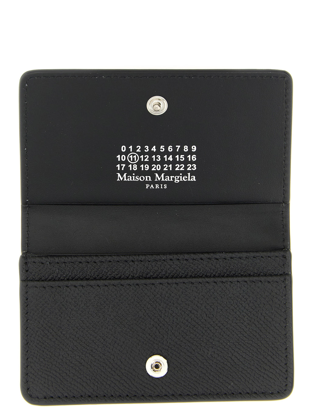 Maison Margiela Black Calfskin Cardholder