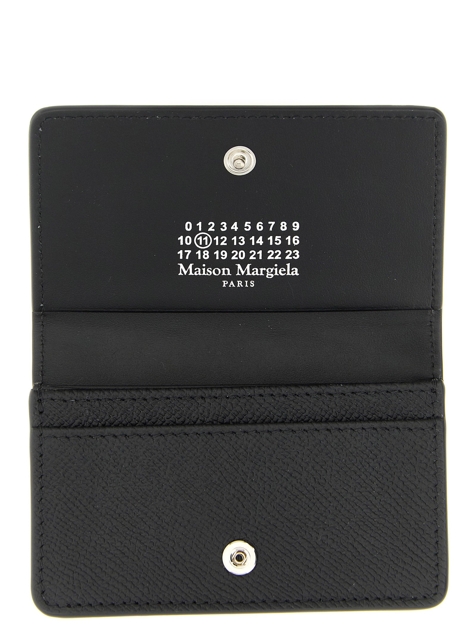Maison Margiela Black Calfskin Cardholder