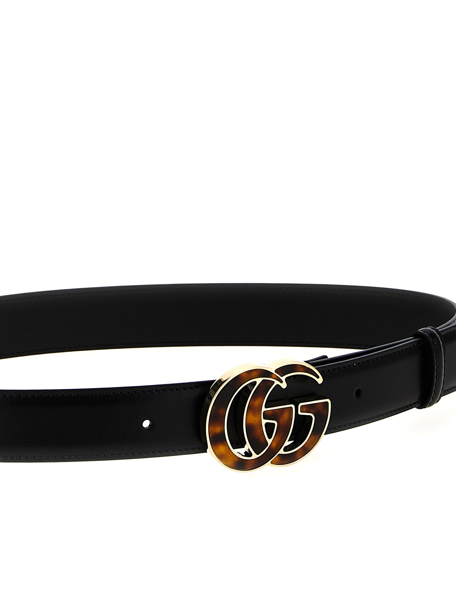 Gucci Black Calfskin Regular Belt