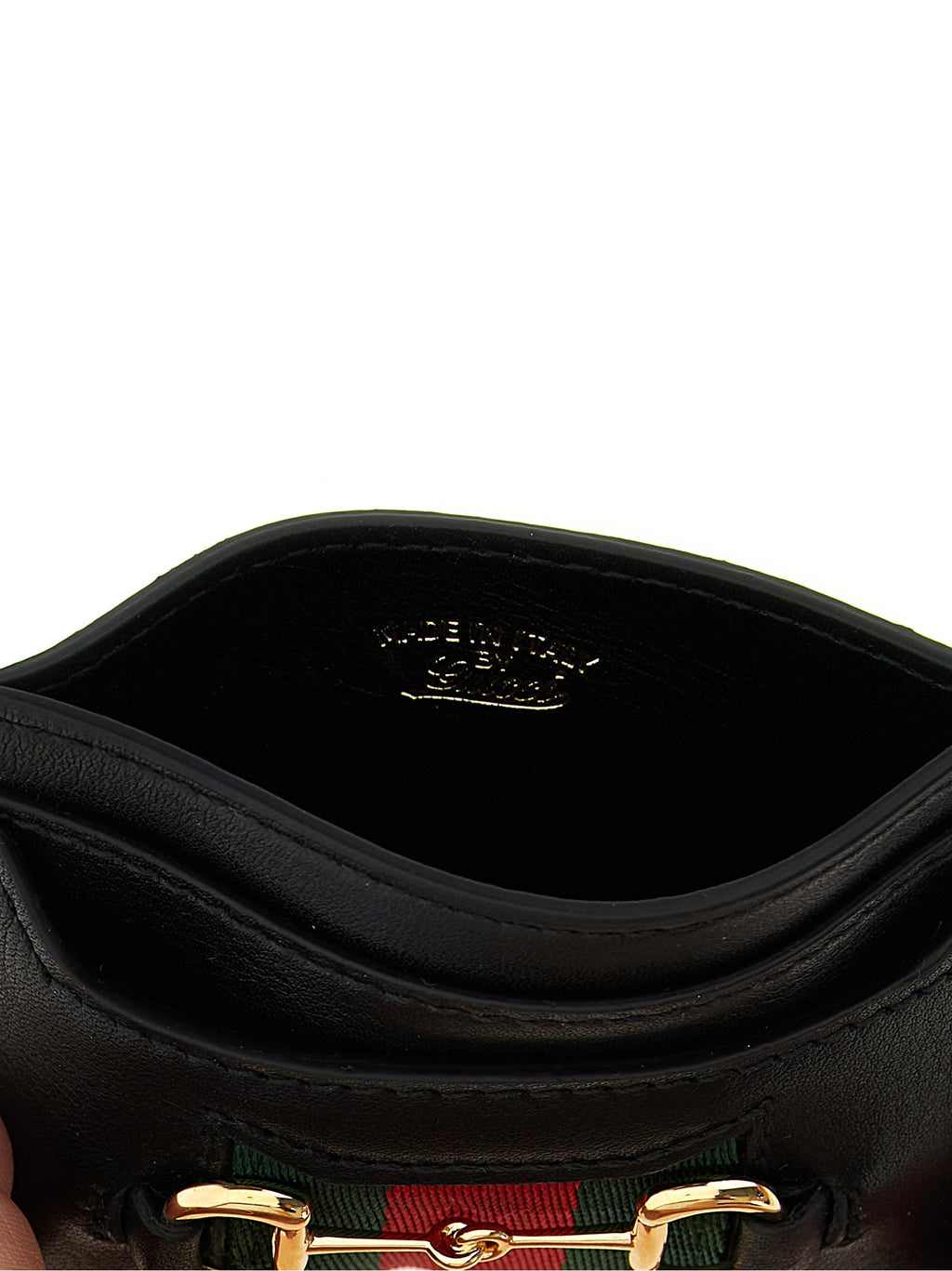 Gucci Black Calfskin Cardholder