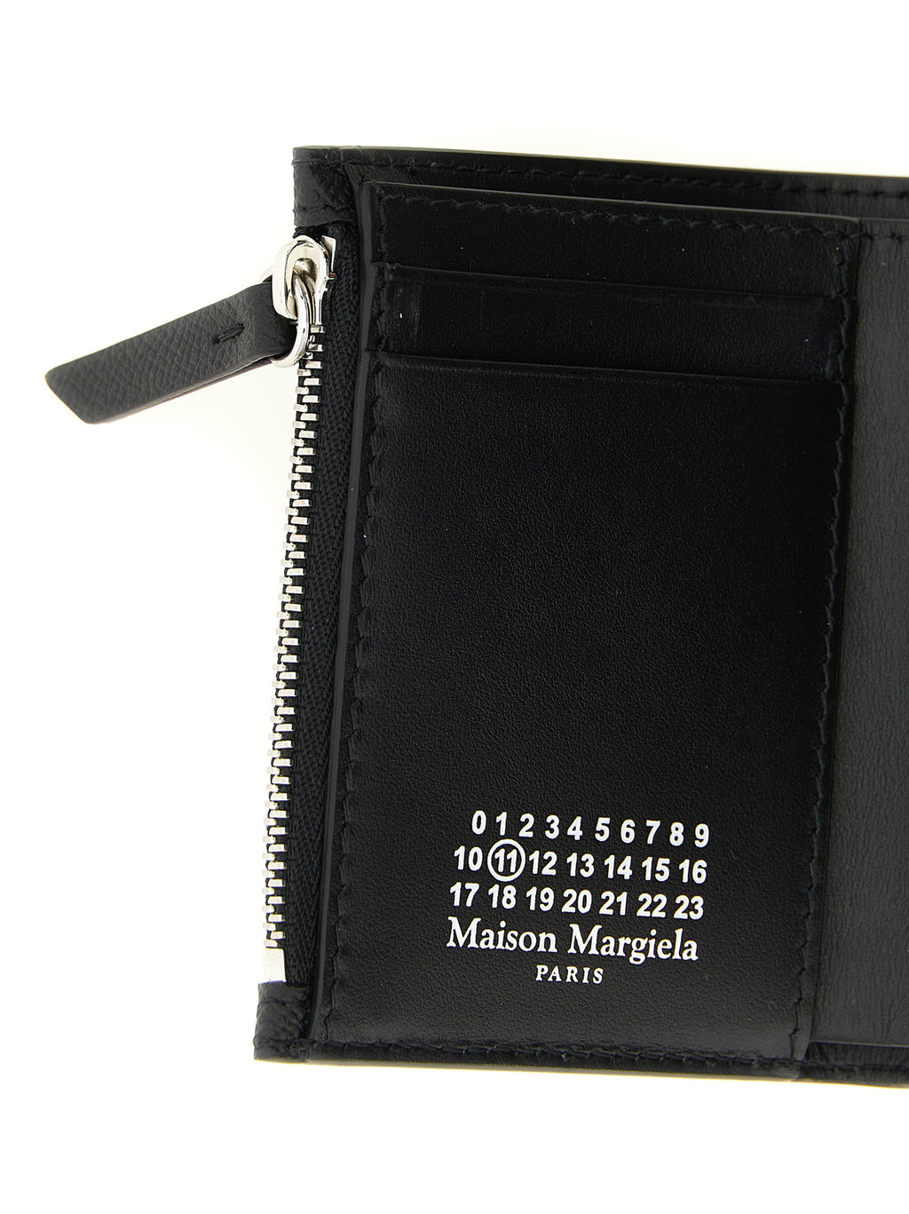 Maison Margiela Black Calfskin Cardholder