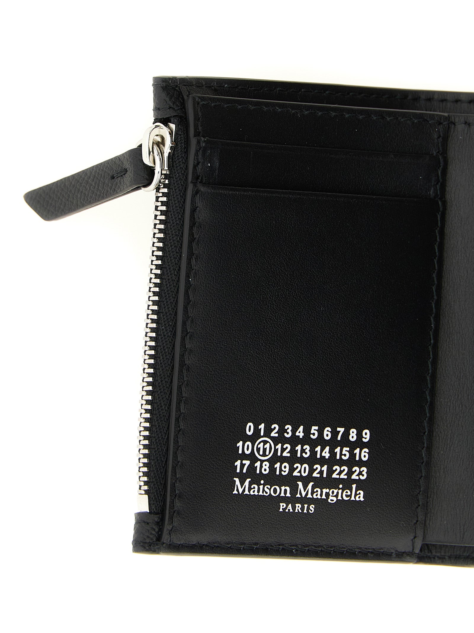 Maison Margiela Black Calfskin Cardholder