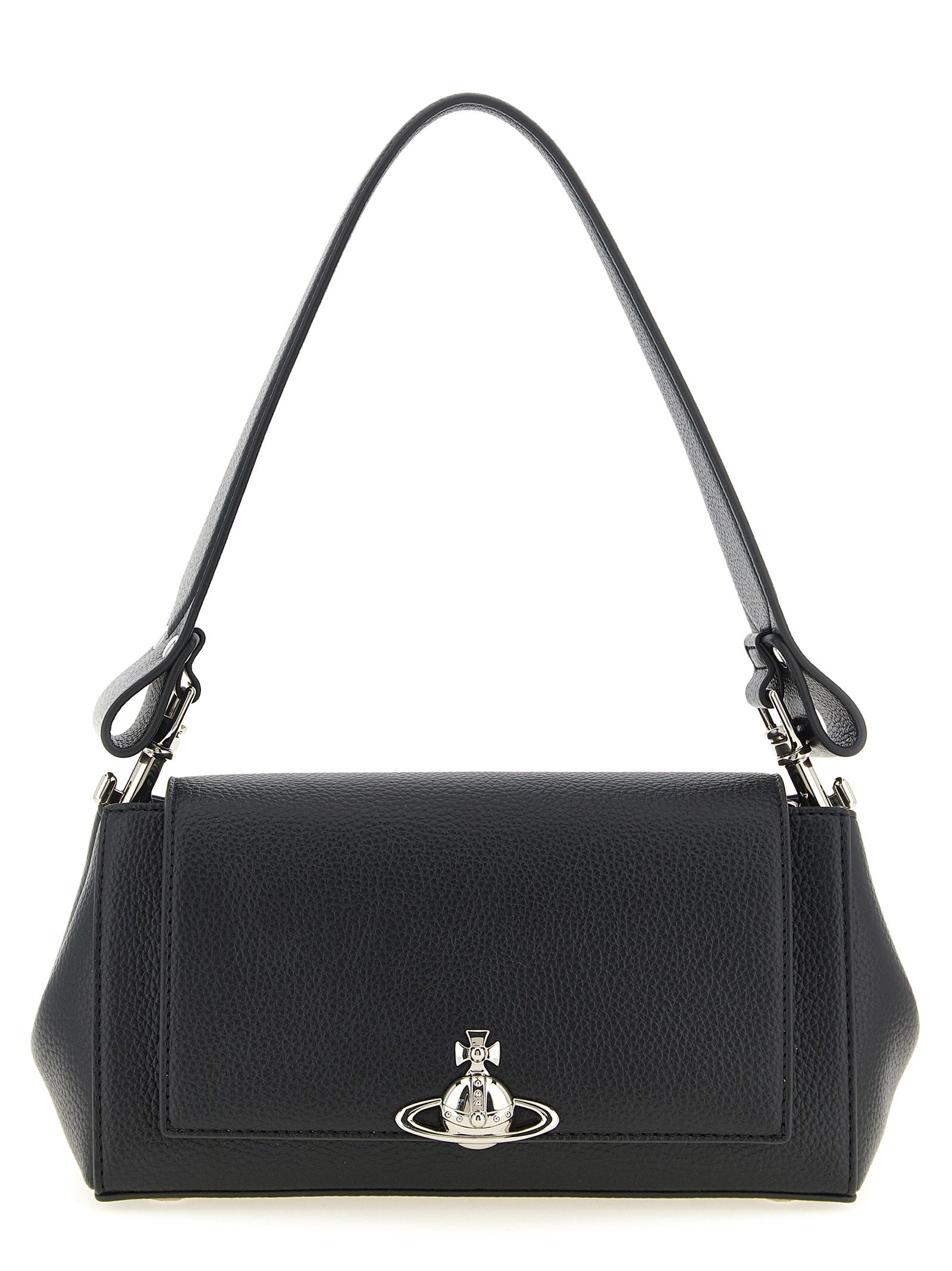 Vivienne Westwood Black Polyethylene Shoulder Bag