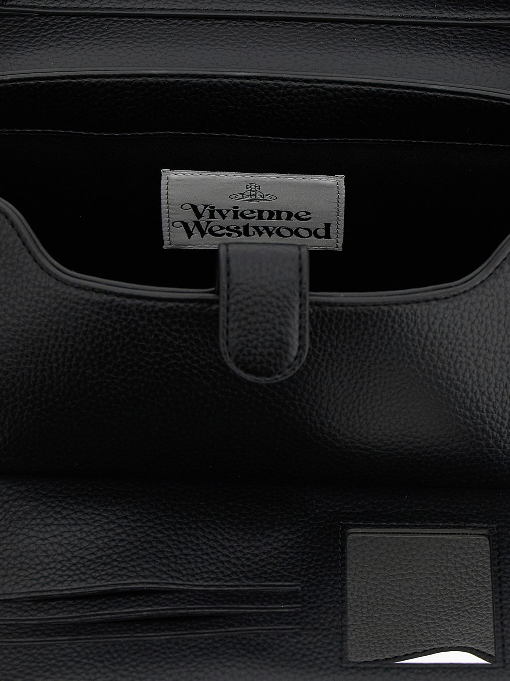 Vivienne Westwood Black Polyethylene Shoulder Bag