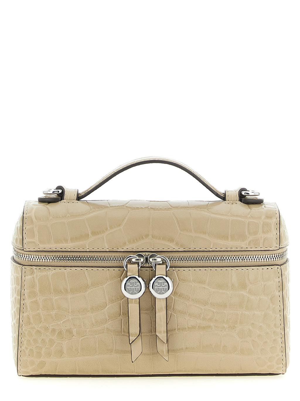 Tory Burch Beige Cowhide Shoulder Bag
