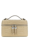 Tory Burch Beige Cowhide Shoulder Bag