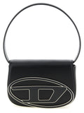 Diesel Black Cowhide Shoulder Bag