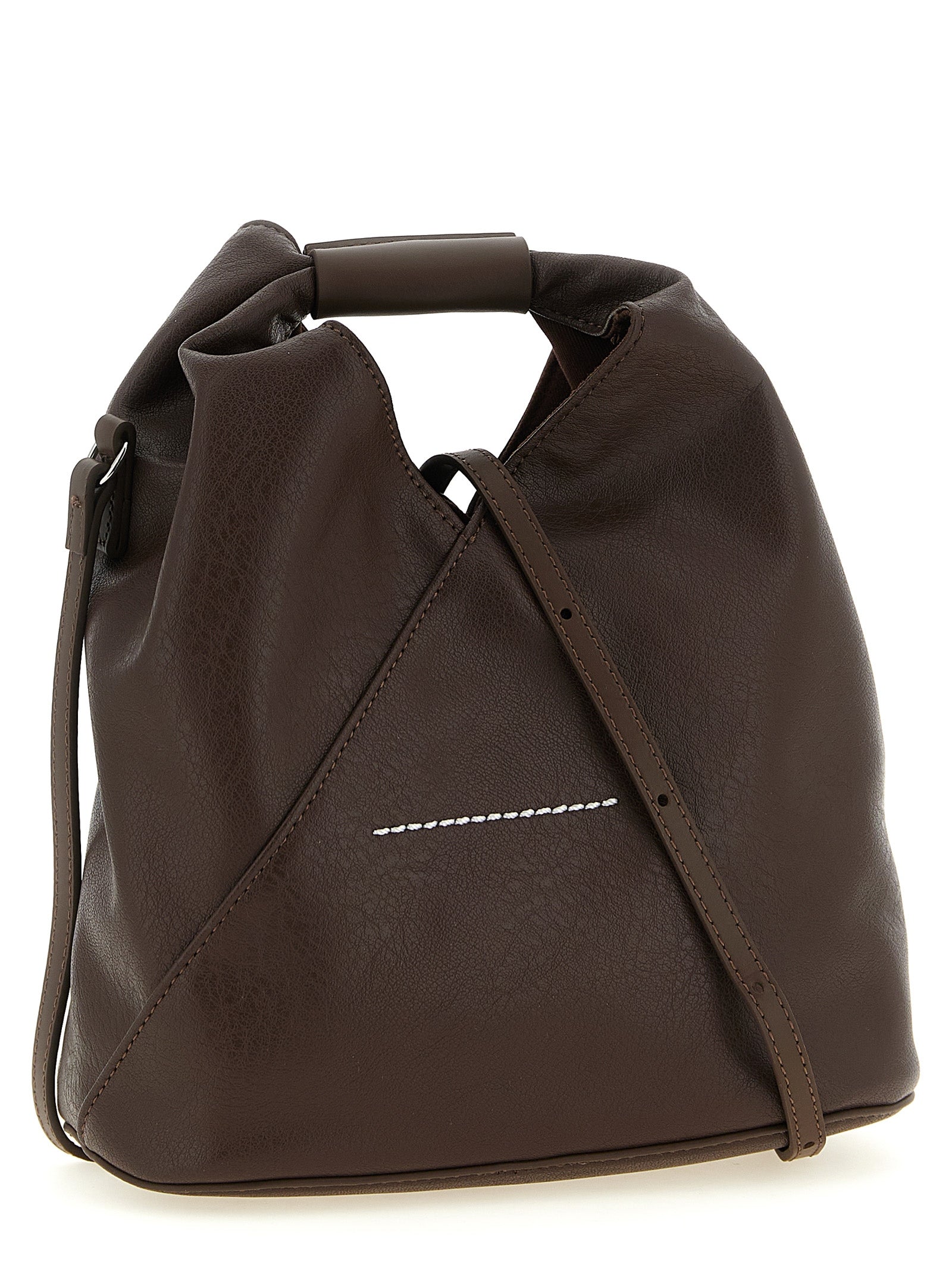 MM6 Maison Margiela Brown Polyethylene Crossbody Bag