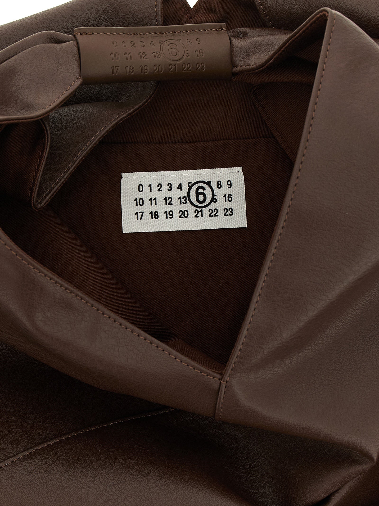MM6 Maison Margiela Brown Polyethylene Handbag