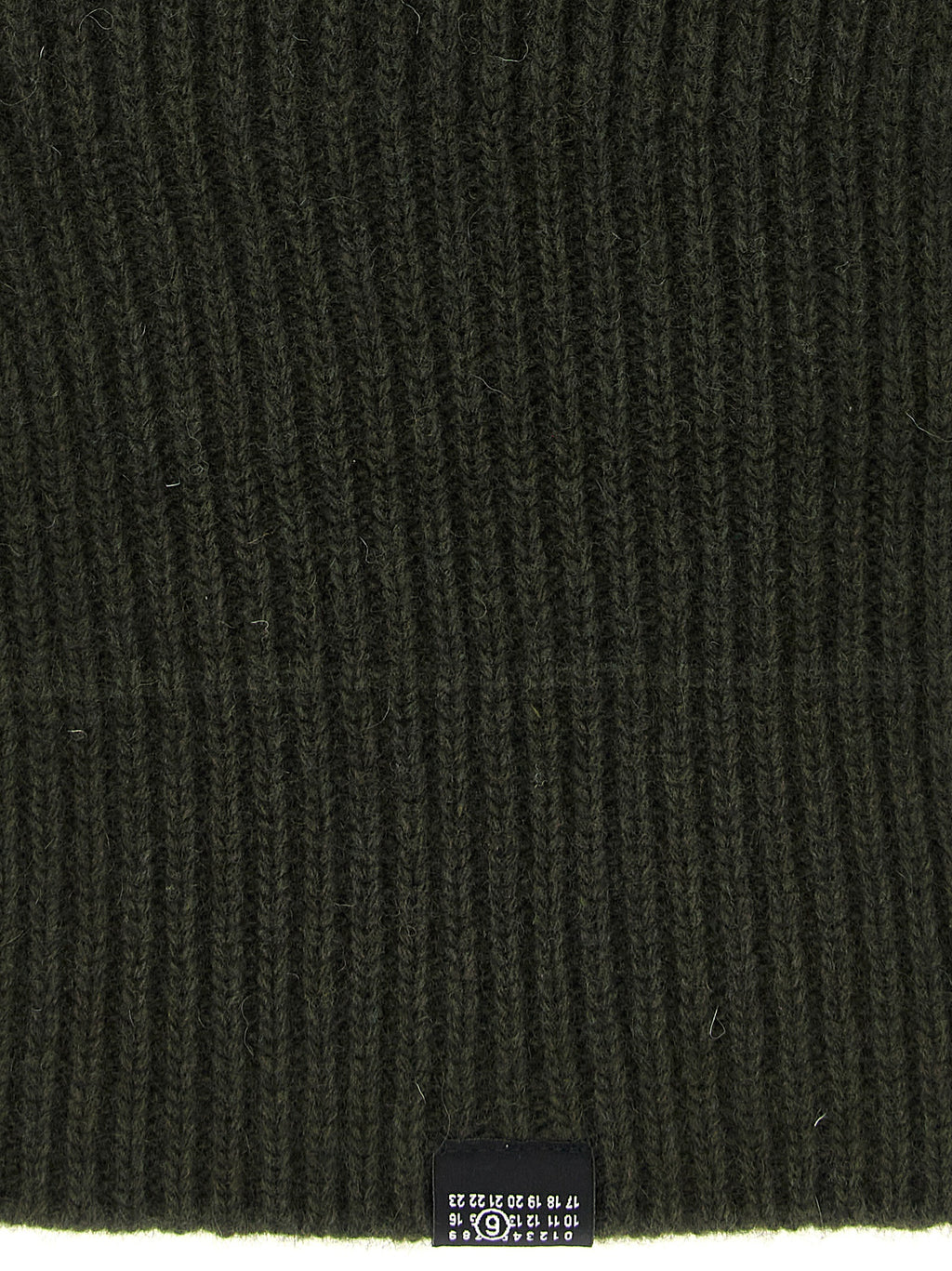 MM6 Maison Margiela Bicolor Wool Beanie