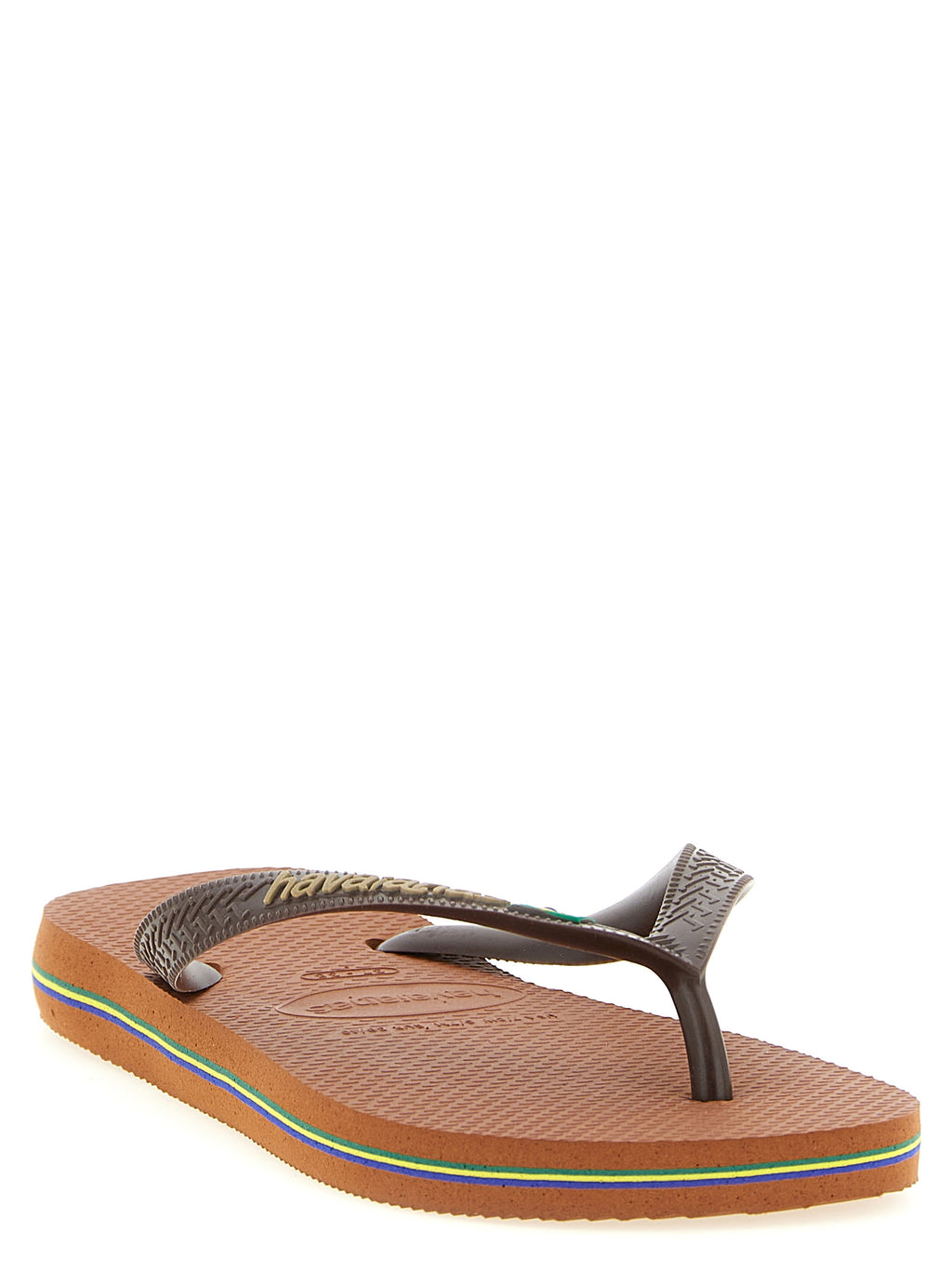 HAVAIANAS Brown Rubber Slides