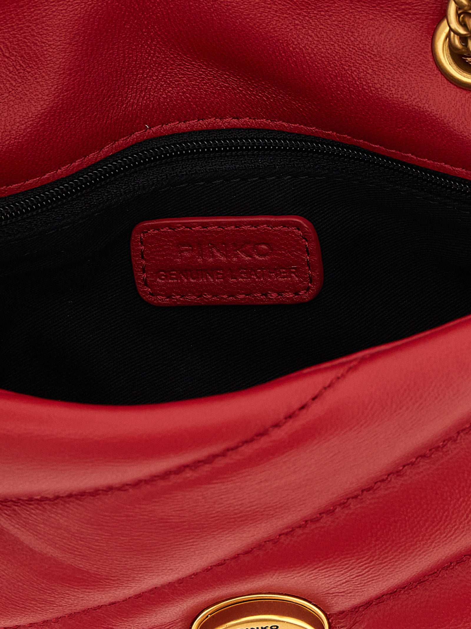PINKO Multicolor Lamb Leather Crossbody Bag