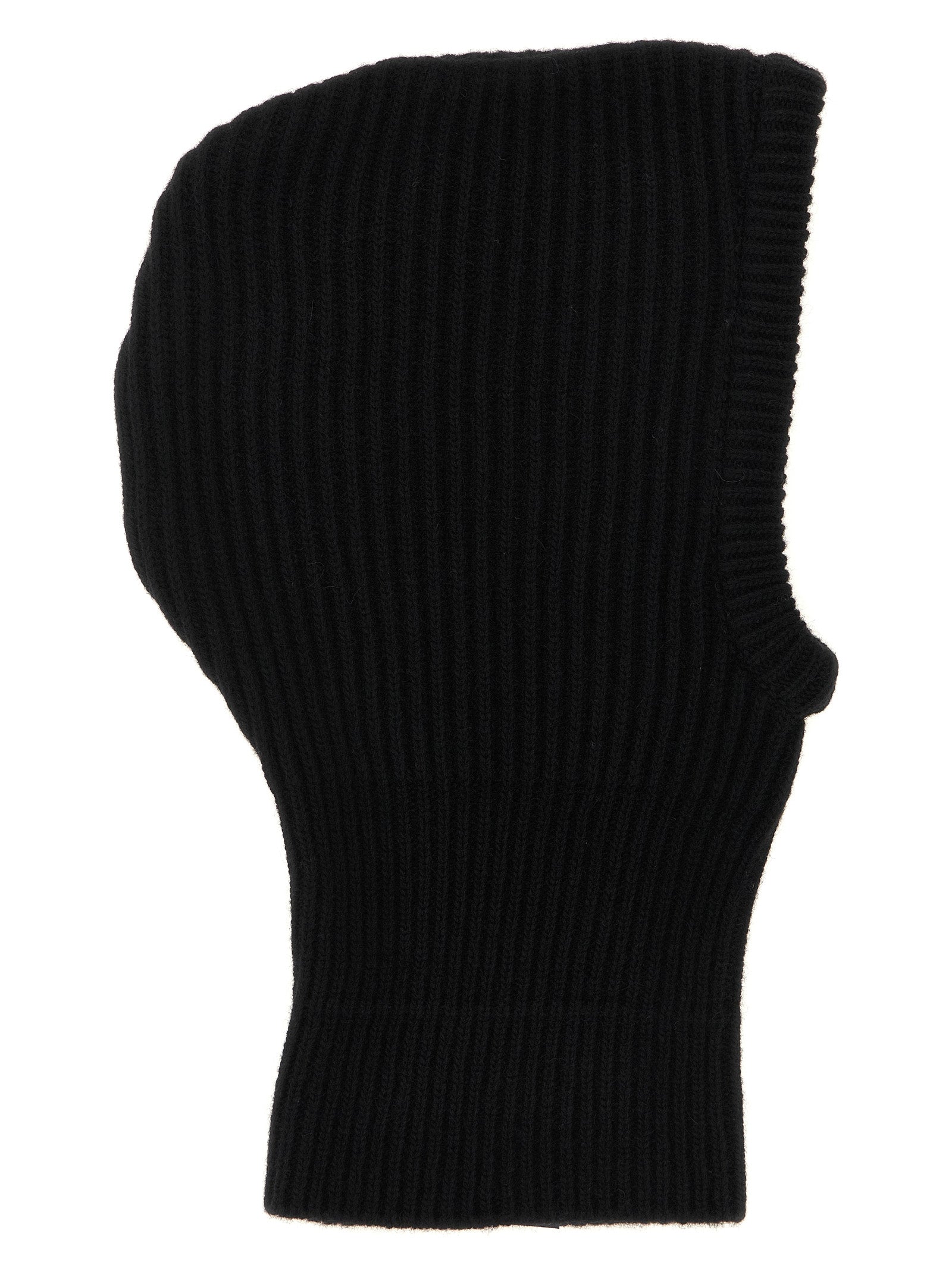 MM6 Maison Margiela Black Wool Hat