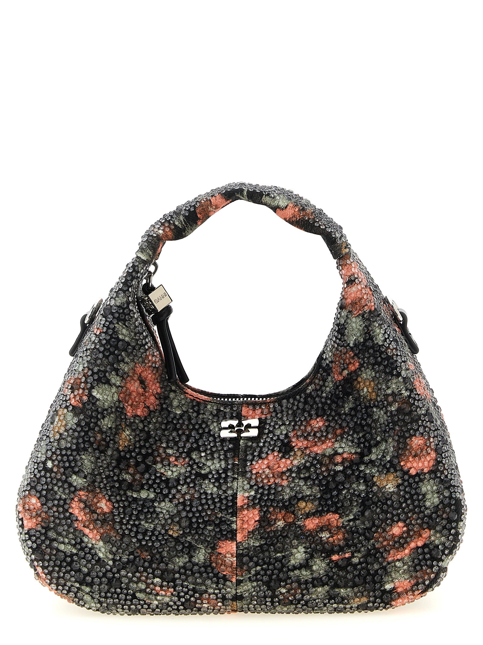 Ganni Multicolor Cotton Handbag