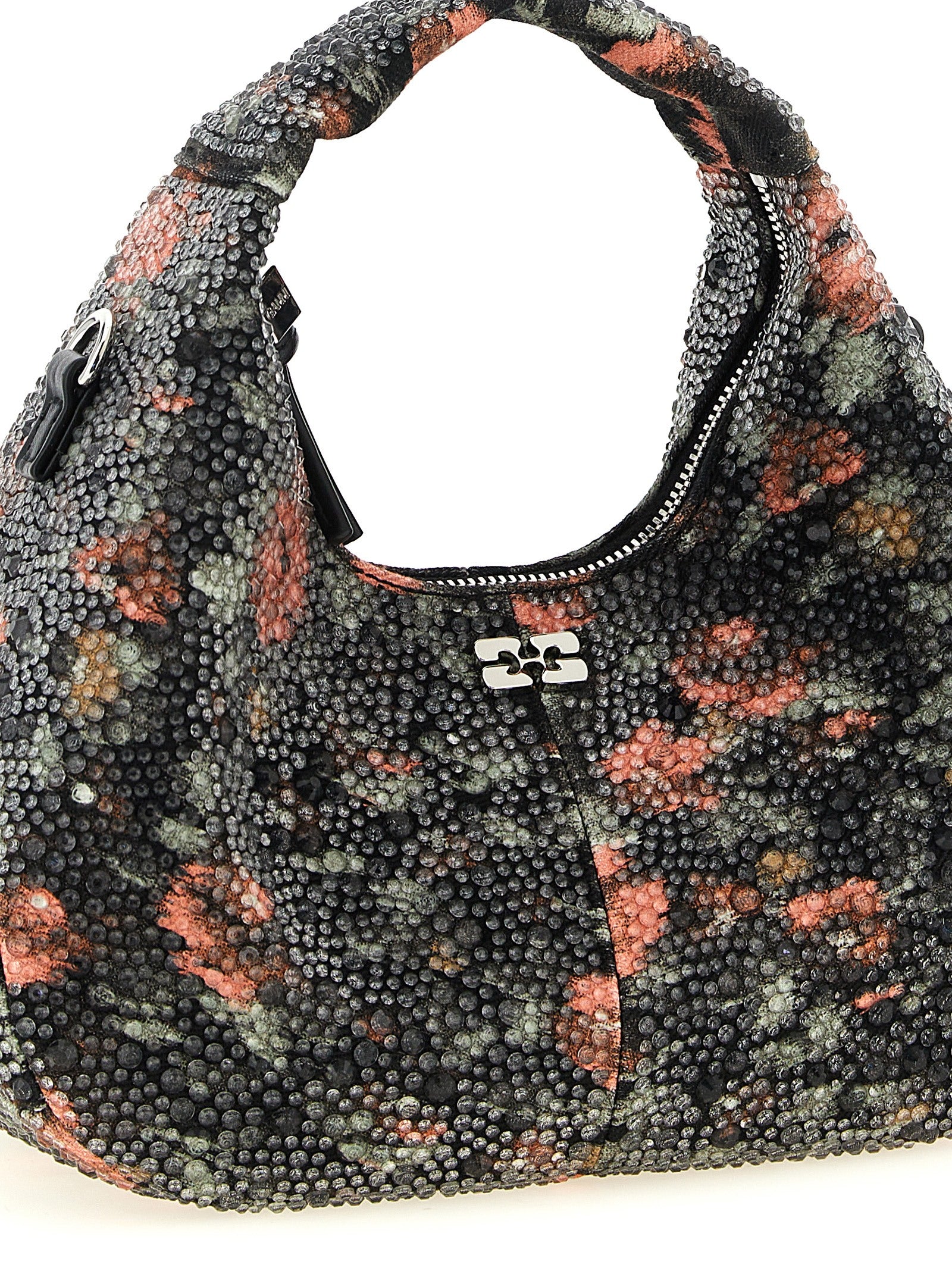 Ganni Multicolor Cotton Handbag