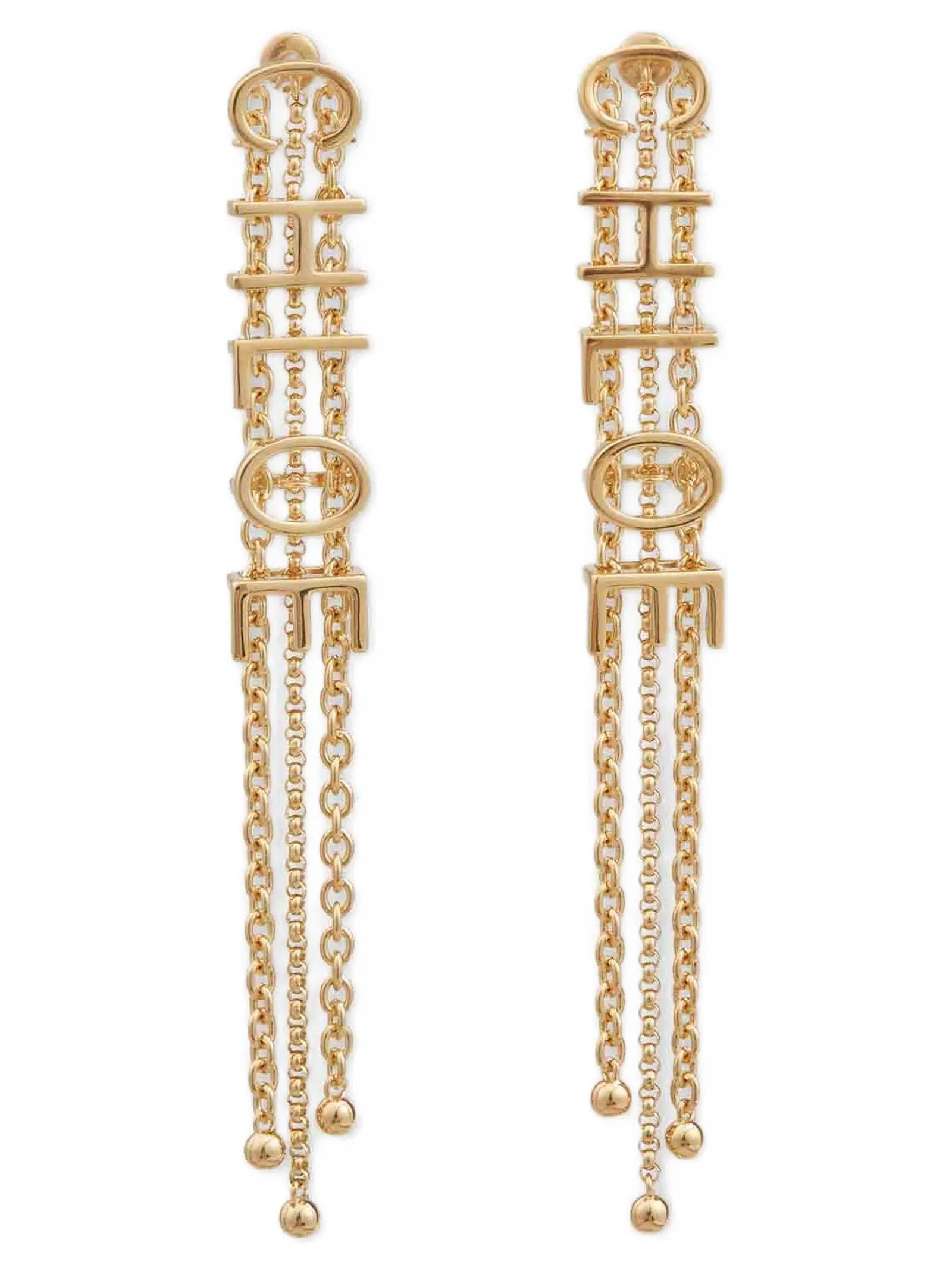 Chloé Gold Brass Earrings
