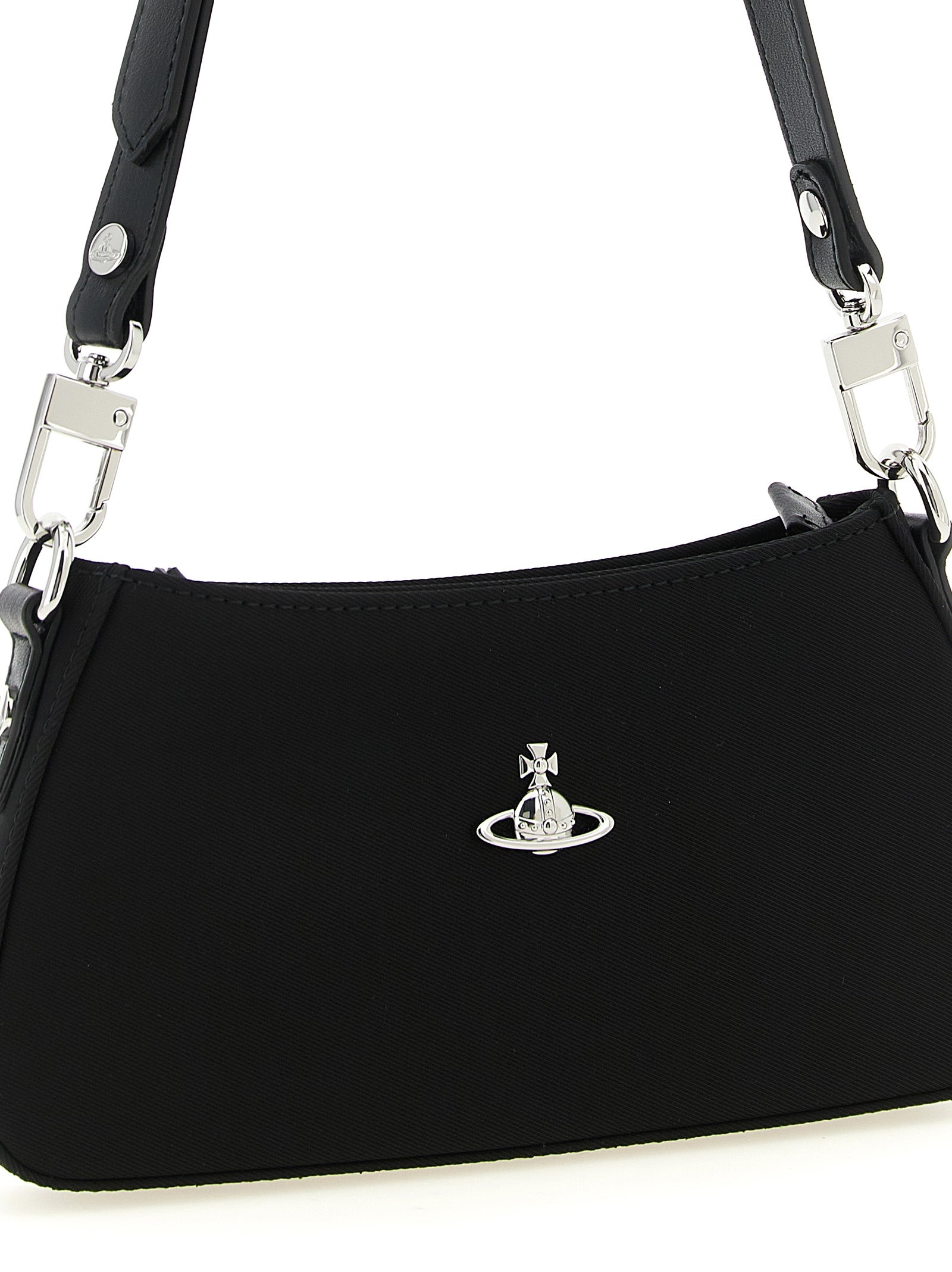 Vivienne Westwood Black Polyester Shoulder Bag