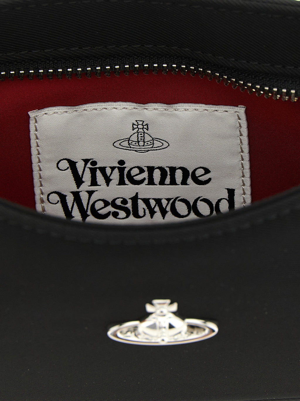 Vivienne Westwood Black Polyester Shoulder Bag