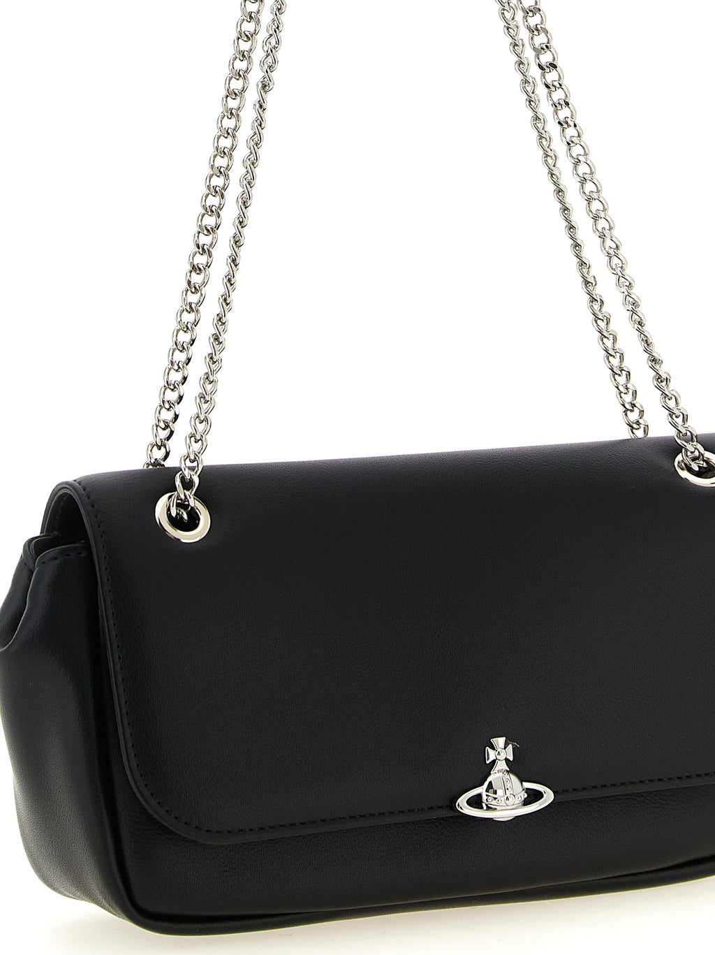 Vivienne Westwood Black Polyester Crossbody Bag