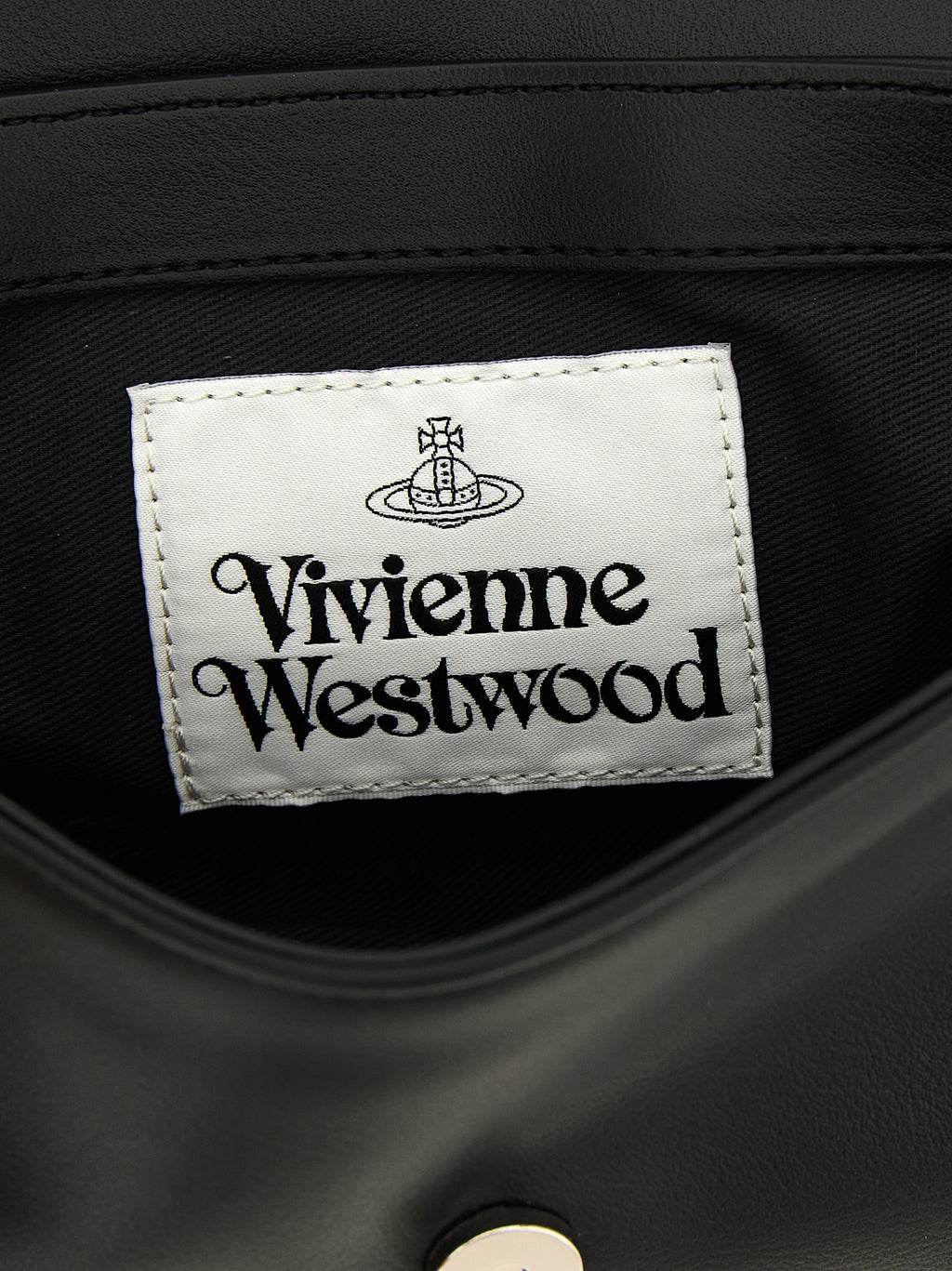 Vivienne Westwood Black Polyester Crossbody Bag