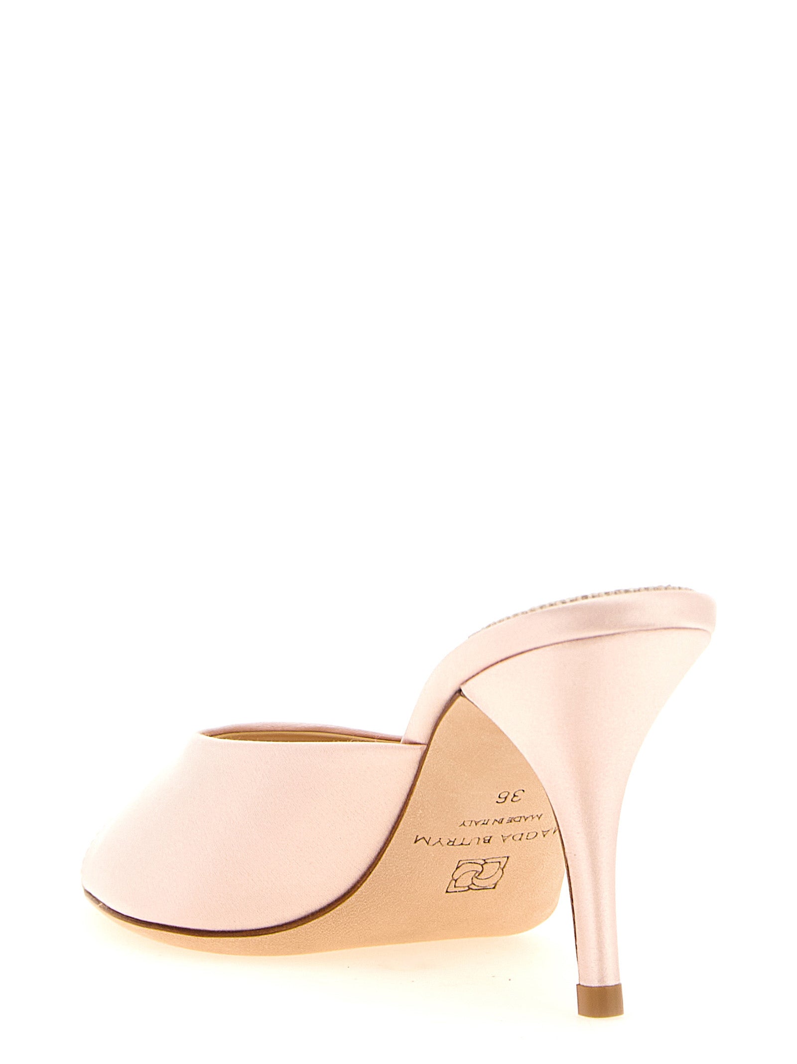 Magda Butrym Multicolor Viscose Stiletto Heel Sandals