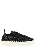 Chloé Black Polyamide Low Top Sneakers
