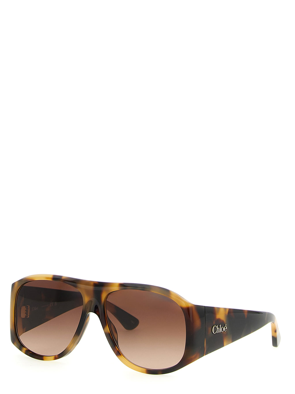 Chloé Brown Acetate Sunglasses