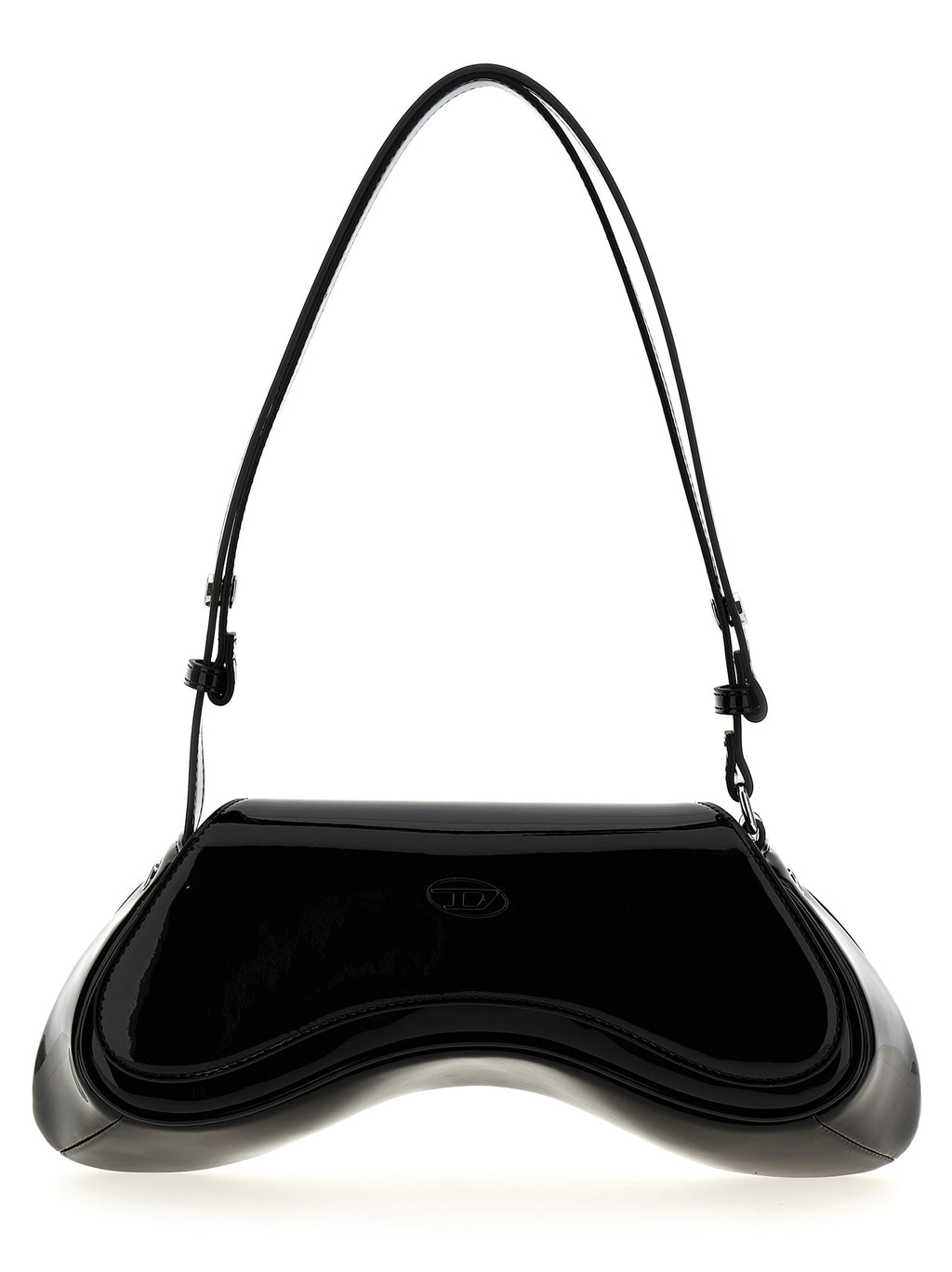 Diesel Black Polyethylene Shoulder Bag