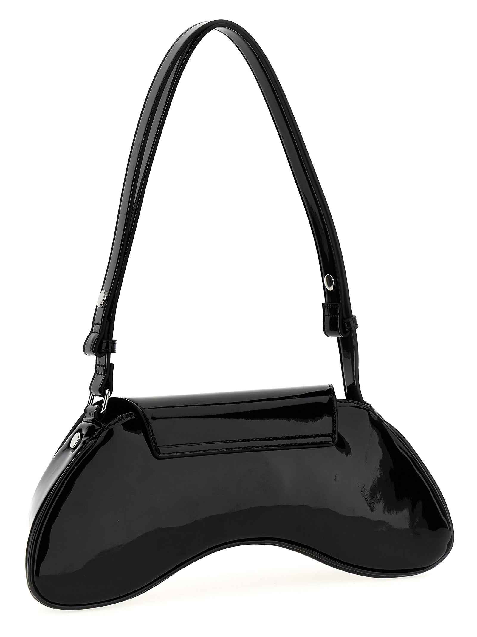 Diesel Black Polyethylene Shoulder Bag