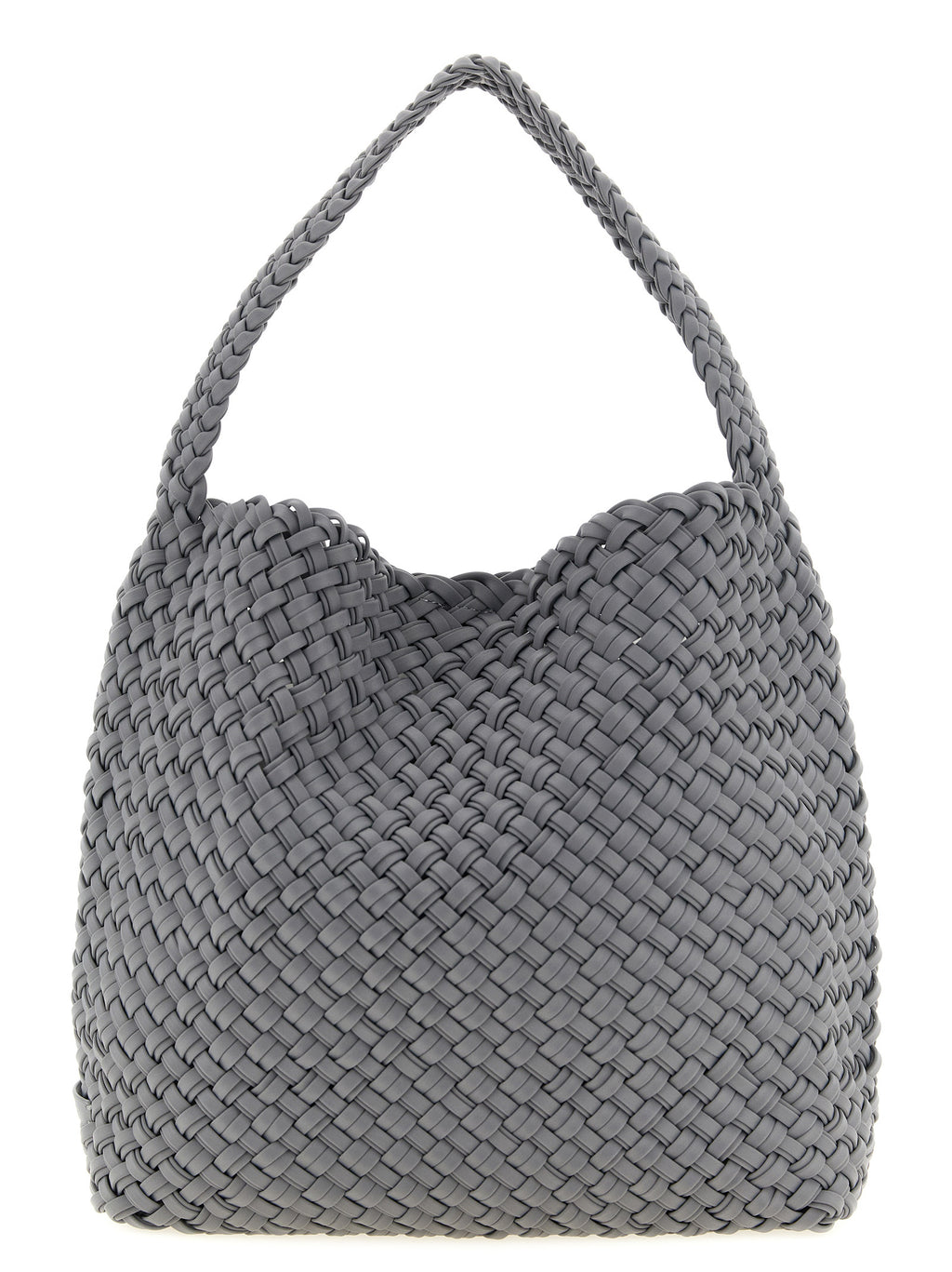 NAGHEDI Gray Nylon Shoulder Bag