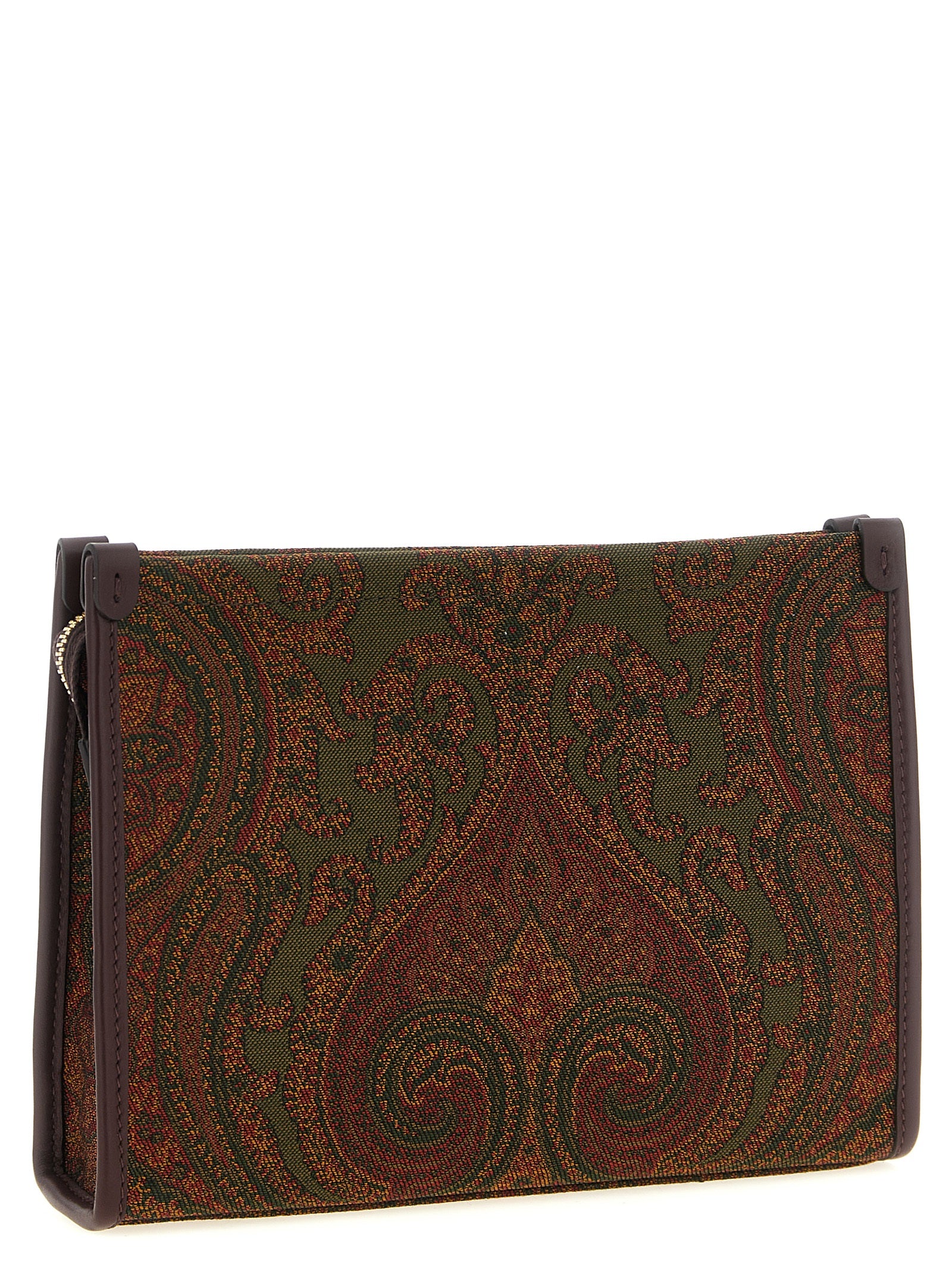 Etro Multicolor Polyester Clutch Bag