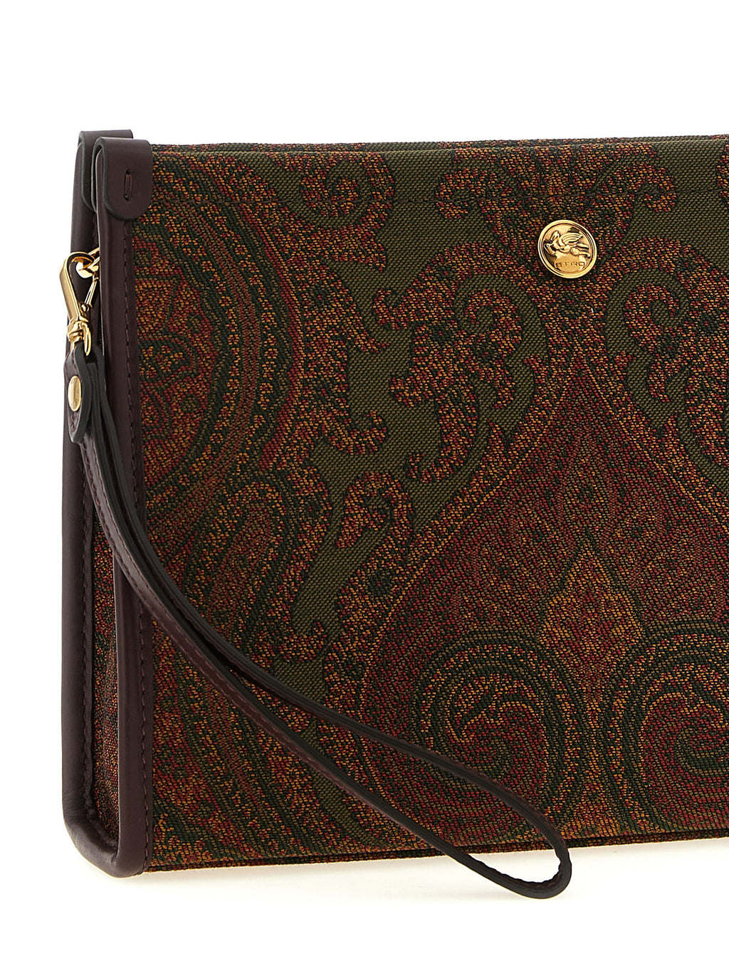 Etro Multicolor Polyester Clutch Bag