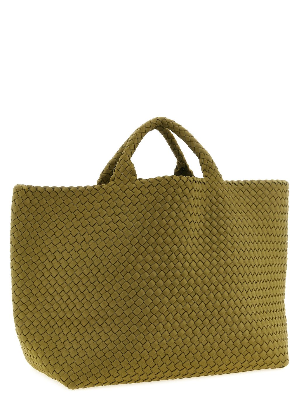 NAGHEDI Bicolor Nylon Handbag