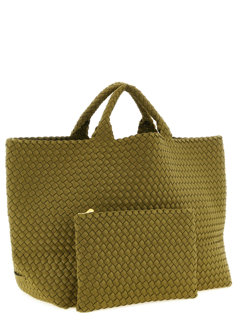 NAGHEDI Bicolor Nylon Handbag