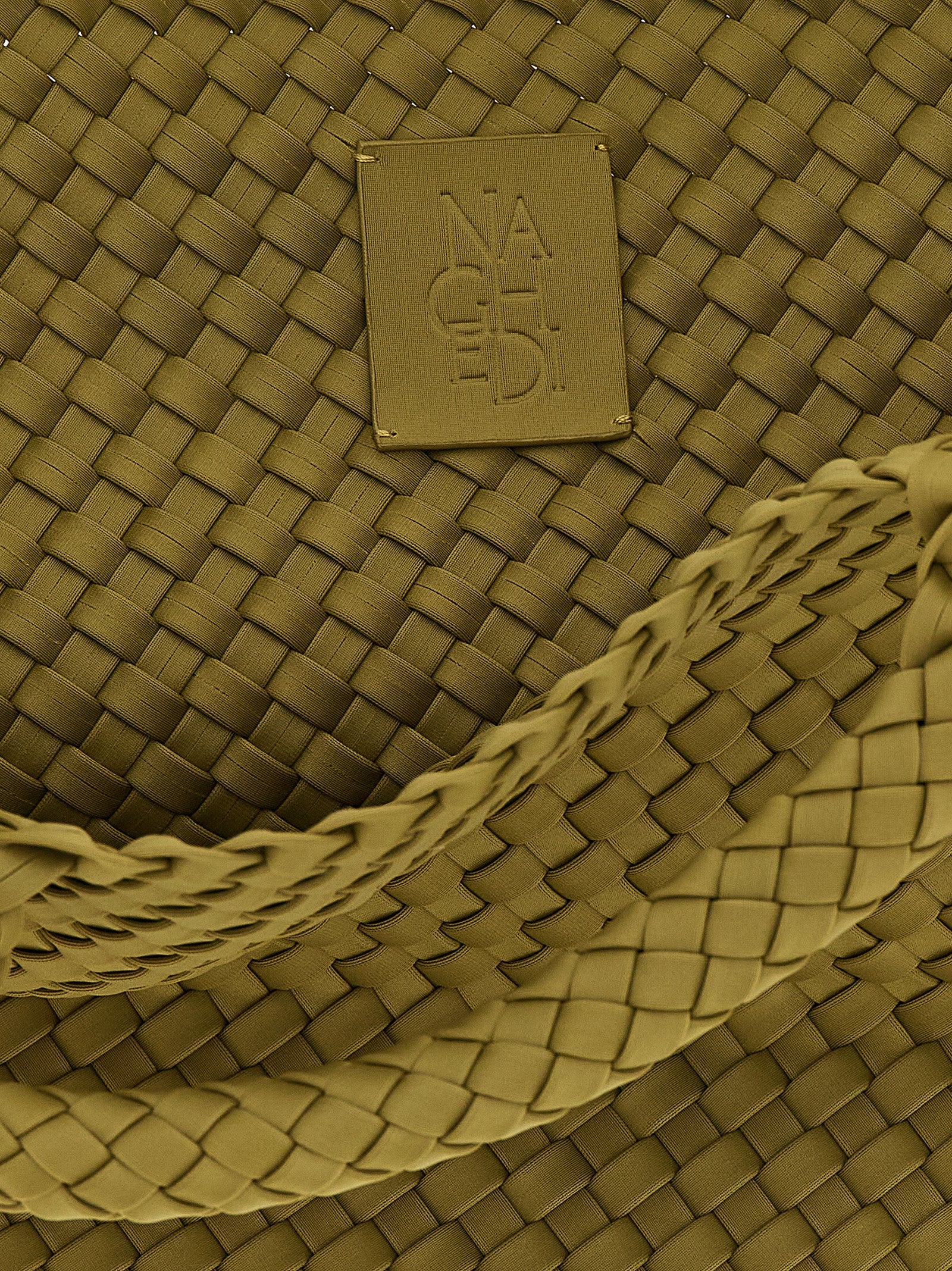 NAGHEDI Bicolor Nylon Handbag