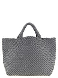 NAGHEDI Gray Nylon Tote Bag